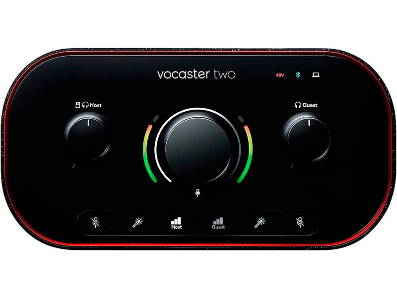 фото Аудиоинтерфейс focusrite vocaster two podcast usb 380619