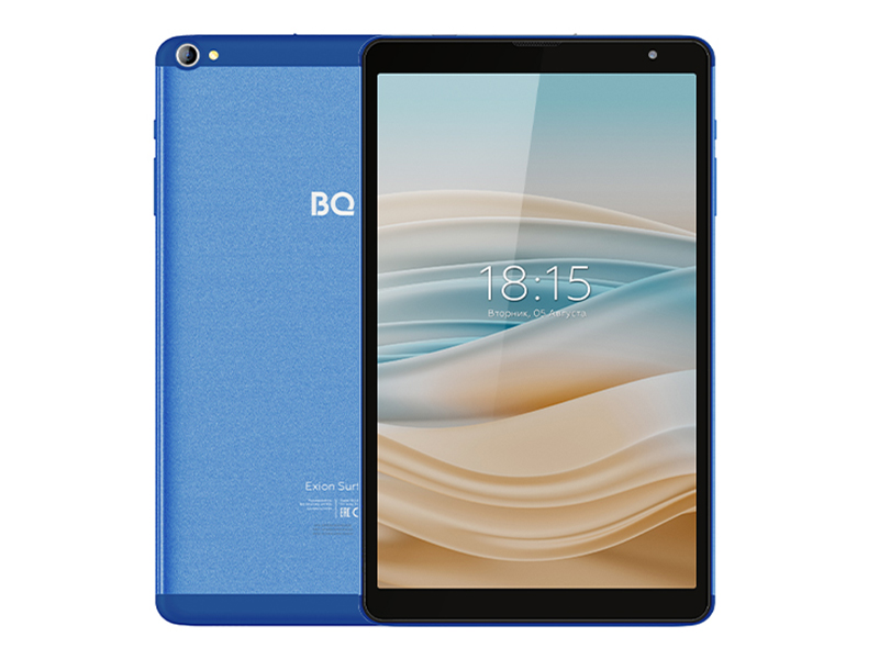 

Планшет BQ 8088L Exion Surf Blue (SP9863a/4096Mb/64Gb/3G/4G/Wi-Fi/Cam/8/1280x800/Android), 8088L Exion