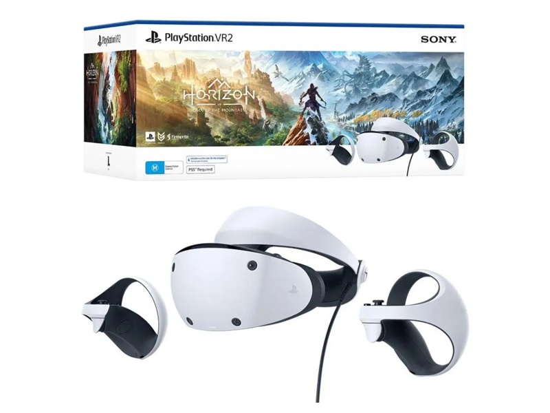 Шлем виртуальной реальности Sony PlayStation VR2 + Horizon Call of the Mountain цена и фото