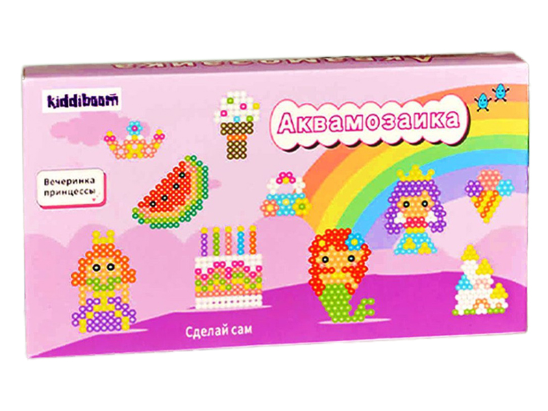 

Аквамозаика KiddiBoom 3600 бусин KDB10003pink_v4, KDB10003pink_v4