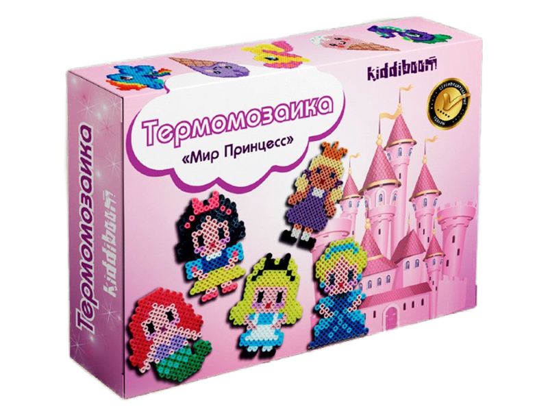 

Термомозаика KiddiBoom 8000 бусин KDB10010pink, KDB10010pink