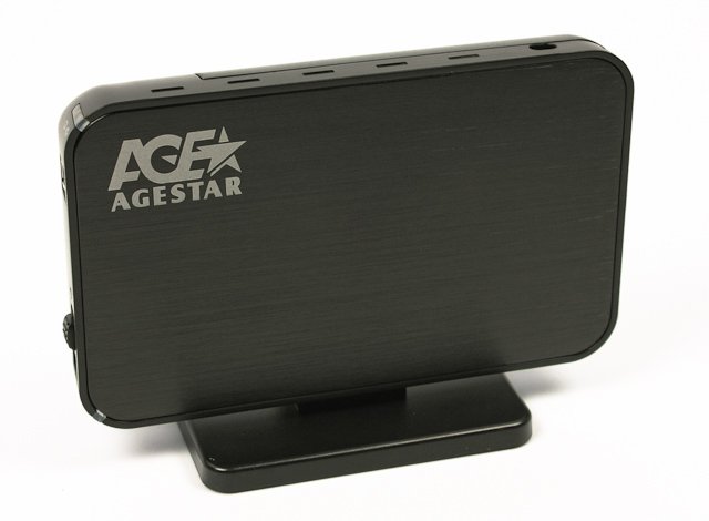 Внешний корпус для HDD AgeStar 3UB3A8-6G Black мобил рек agestar 3ub3a8 6g black usb3 0 to 3 5 hdd sata алюминий