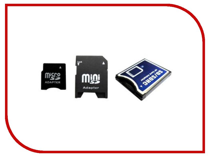 фото Карта памяти Набор переходников Espada MicroSD / MiniSD / на Compact Flash E SDCSca-Comp Fl