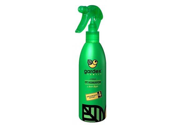 

Средство защиты от комаров Gardex Family Алое Вера спрей 250ml, Family
