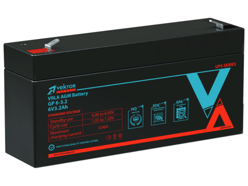 Аккумулятор Vektor Energy GP 6-3.2