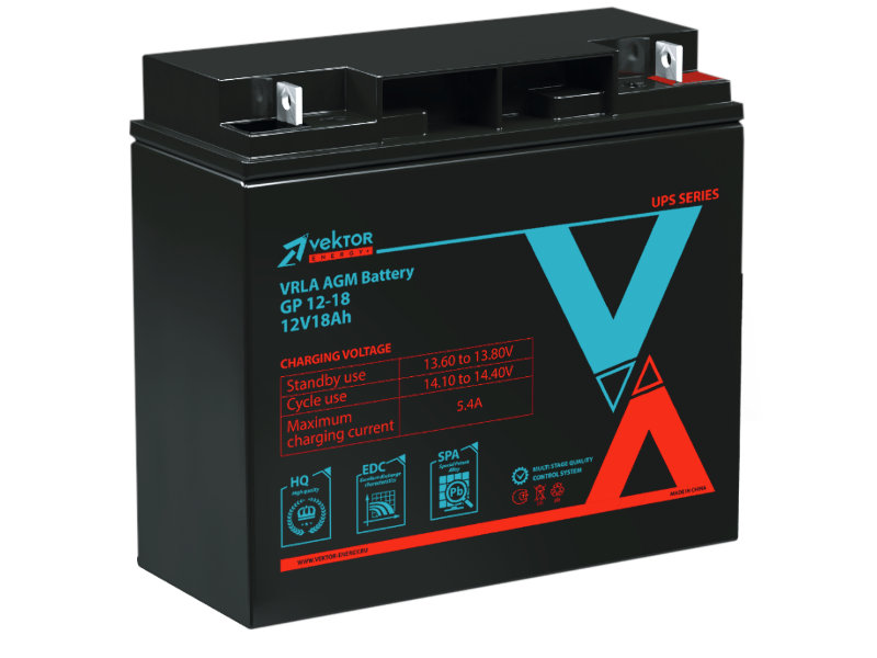Аккумулятор Vektor Energy GP 12-18