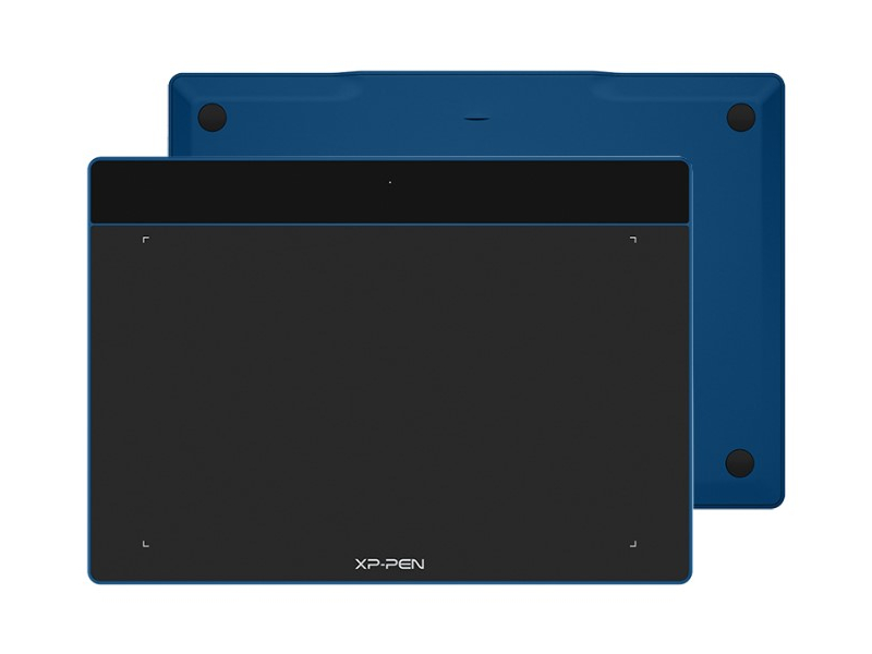 Графический планшет XPPen Deco Fun L Blue графический планшет xppen deco pro lw 2 го поколения mt1172b ack05