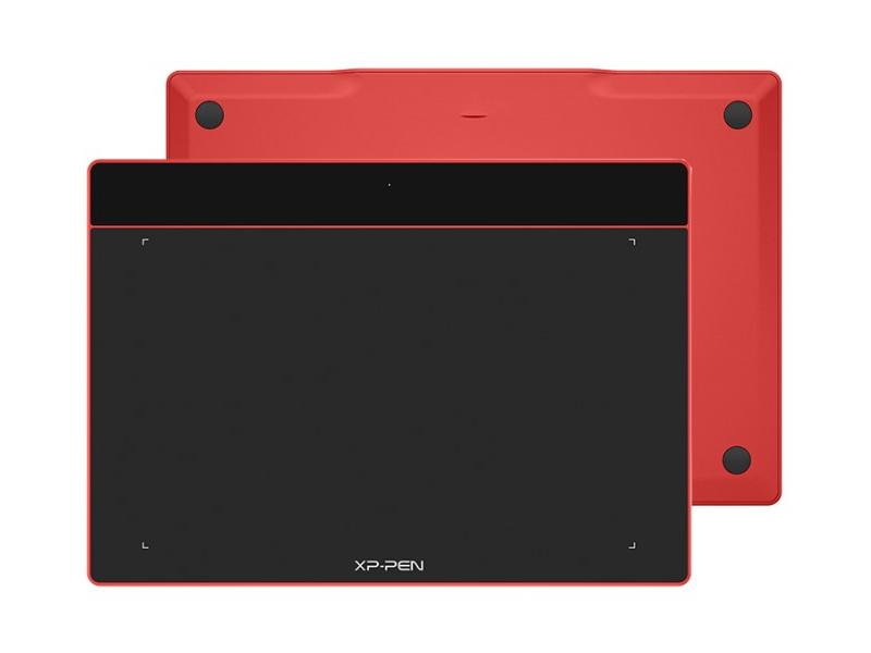 Графический планшет XPPen Deco Fun L Red графический планшет xppen deco 01 v2