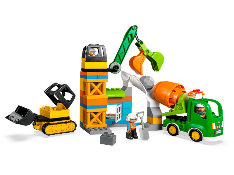 

Конструктор Lego Duplo Строительная площадка 61 дет. 10990, Duplo Строительная площадка