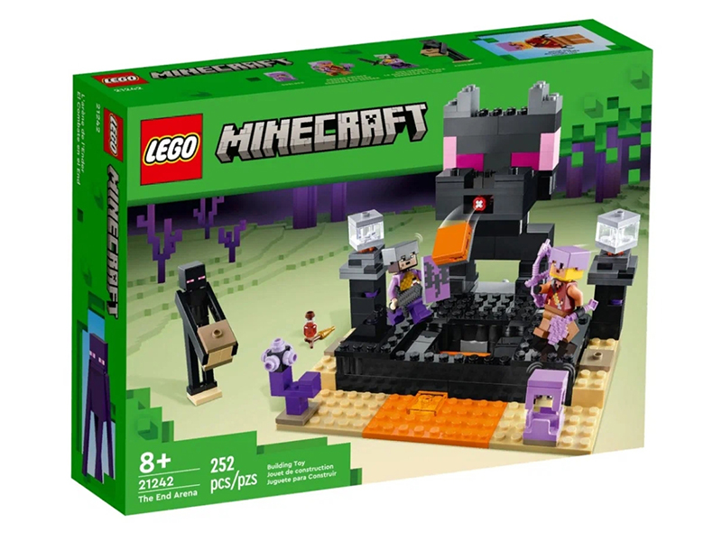

Конструктор Lego Minecraft Финальная арена 254 дет. 21242, Minecraft Финальная арена