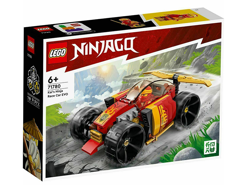 

Конструктор Lego Ninjago Гоночный автомобиль ниндзя Кая 94 дет. 71780, Ninjago Гоночный автомобиль ниндзя Кая