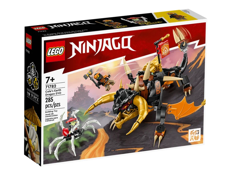 

Конструктор Lego Ninjago Земляной дракон Коула 285 дет. 71782, Ninjago Земляной дракон Коула