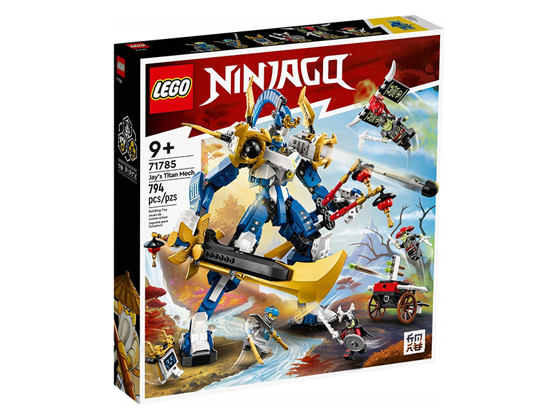

Конструктор Lego Ninjago Механический титан Джея 794 дет. 71785, Ninjago Механический титан Джея