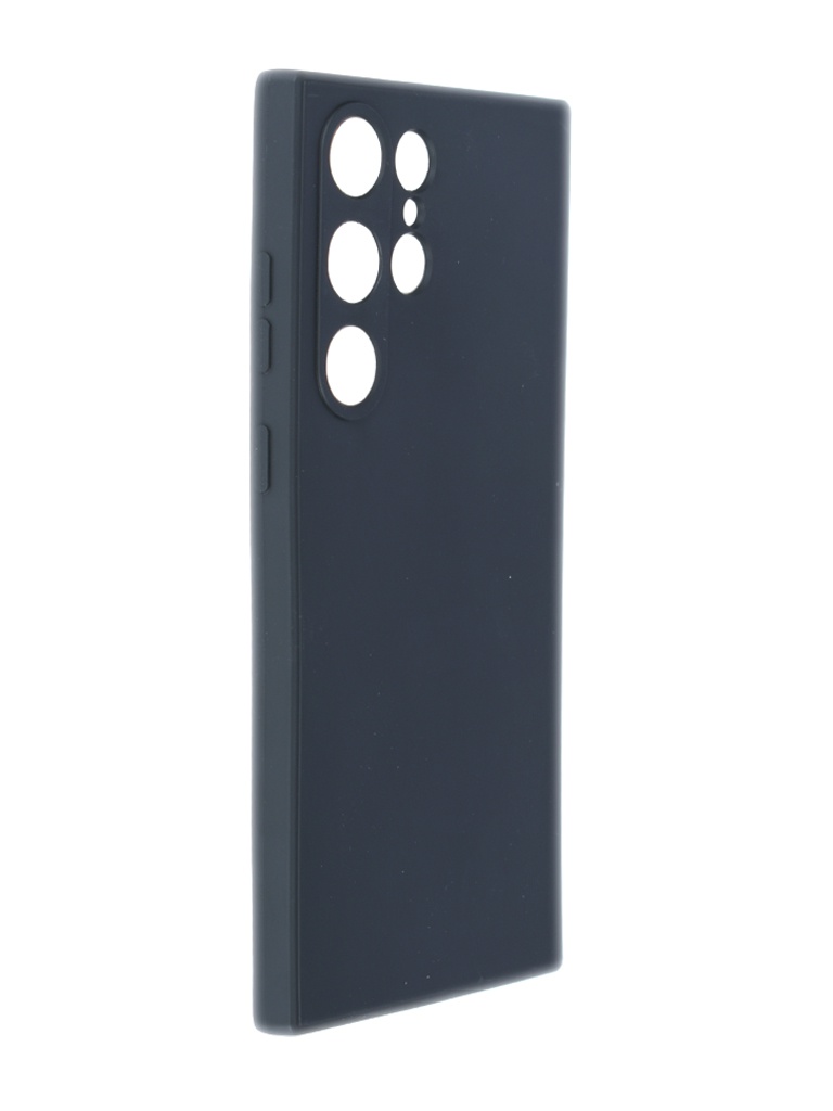 Чехол iBox для Samsung Galaxy S23 Ultra с защитой камеры и подложкой Silicone Black УТ000033677 чехол на samsung a72 kruche print камуфляж противоударный бампер с защитой камеры