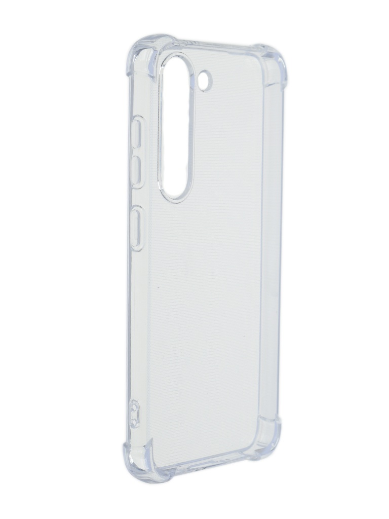 Чехол iBox для Samsung Galaxy S23 Crystal с усиленными углами Silicone Transparent УТ000033665 чехол ibox для realme c33 crystal с усиленными углами silicone transparent ут000033264