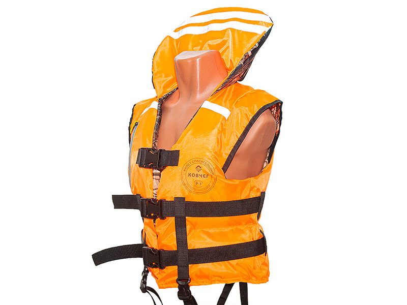 цена Спасательный жилет Ковчег Хобби двусторонний р.52-54 (XL-2XL) Orange-Camouflage