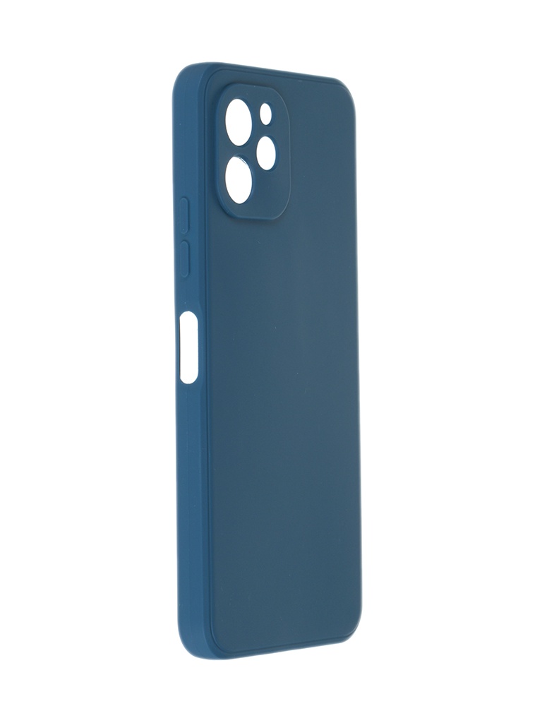 Чехол Zibelino для Huawei Nova Y61 4G Soft Matte с микрофиброй Blue ZSMF-HUW-NOVA-Y61-BLU чехол на huawei nova 7 se синее перо