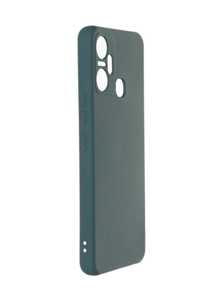фото Чехол neypo для infinix smart 6 plus silicone dark green nsc58319