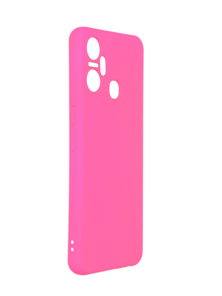 фото Чехол neypo для infinix smart 6 plus silicone hot pink nsc58320