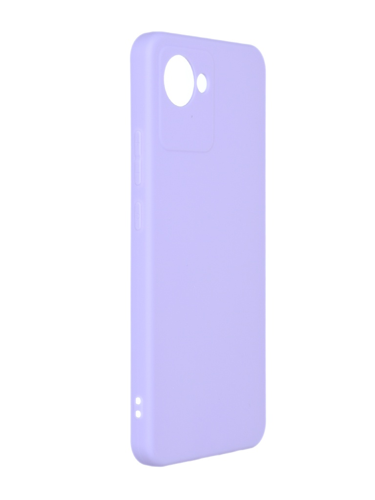 

Чехол Neypo для Realme C30 / C30s Soft Matte Silicone с защитой камеры Lilac NST56201, Realme C30 / C30s