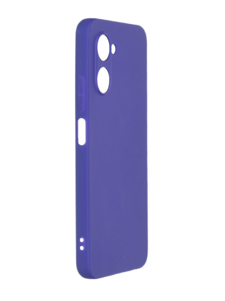 

Чехол Neypo для Realme C33 Soft Matte Silicone с защитой камеры Dark Purple NST58112, Realme C33