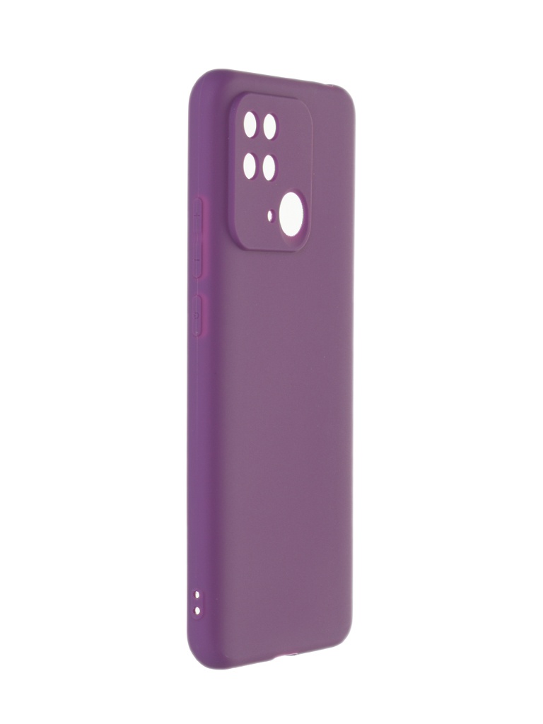 

Чехол Neypo для Xiaomi Redmi 10C Soft Matte Silicone с защитой камеры Purple NST58014, Xiaomi Redmi 10C