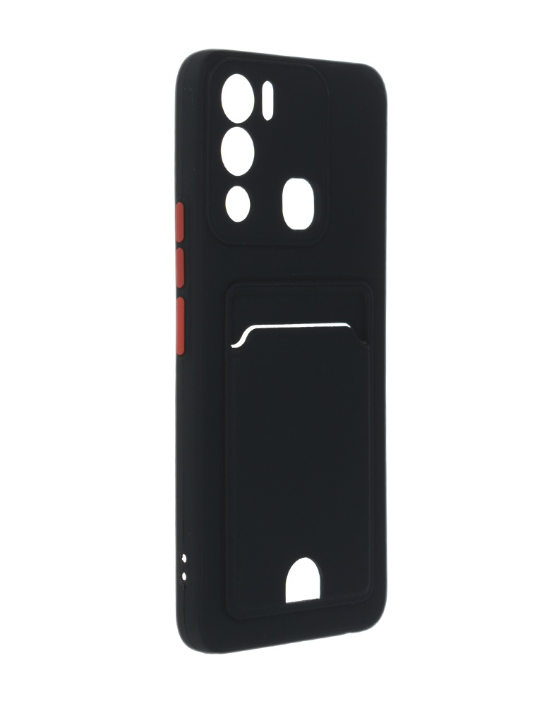 

Чехол Neypo для Infinix Hot 12i Pocket Matte Silicone с карманом Black NPM57038, Infinix Hot 12i