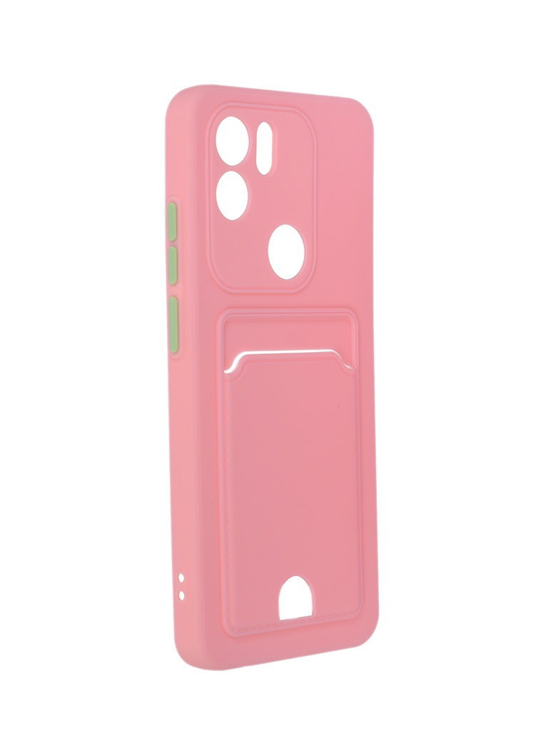 

Чехол Neypo для Xiaomi Redmi A1 Plus Pocket Matte Silicone с карманом Pink NPM57224, Xiaomi Redmi A1 Plus