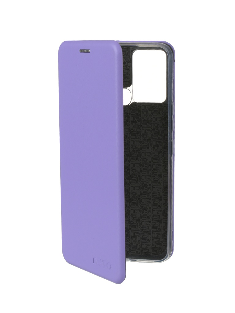 фото Чехол neypo для infinix smart 6 plus book premium lilac nsb57824