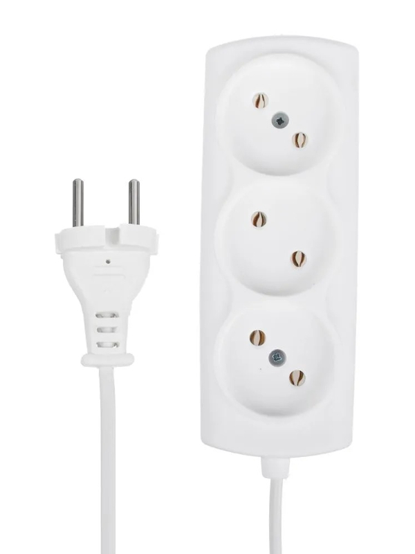 

Удлинитель без заземления Радист 3 Sockets 3m 2722, 2722