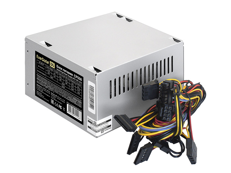 Блок питания ExeGate CP500 500W Grey EX219457RUS-PC