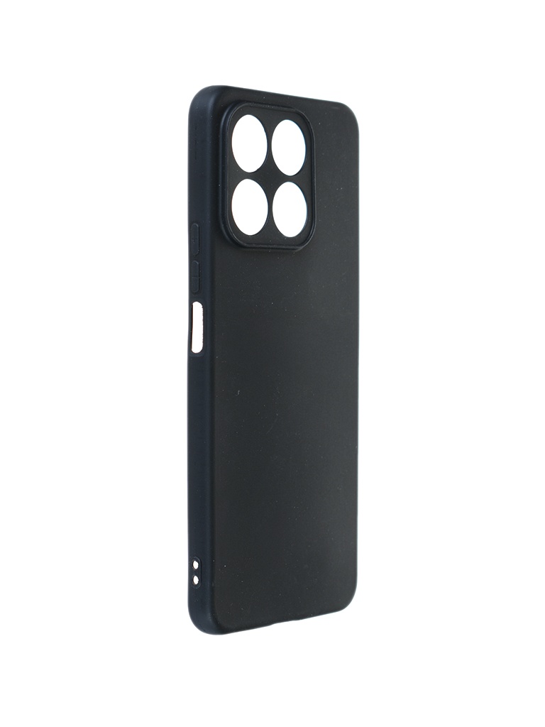 

Чехол BoraSCO для Honor X8a Silicone Matte Black 71364, Honor X8a
