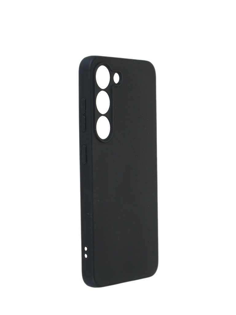 

Чехол BoraSCO для Samsung Galaxy S23 Silicone Matte Black 71530, Samsung Galaxy S23