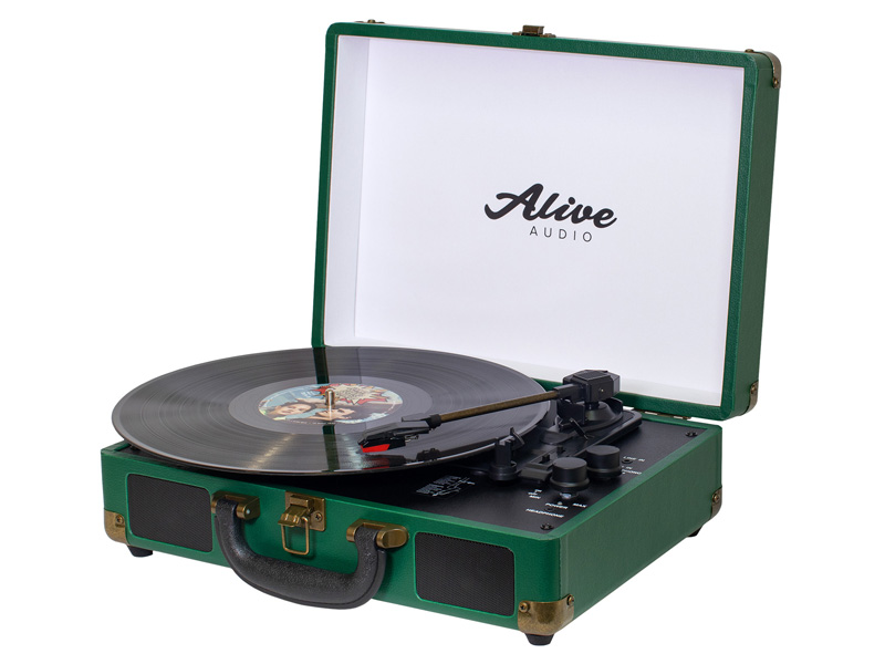 Проигрыватель Alive Audio Glam Bluetooth Pine GLM-01-PN проигрыватель alive audio glam mist aaglm01ms