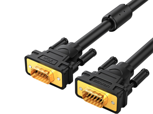 

Аксессуар Ugreen VG101 VGA Male - Male Cable 15m Black 11634, VG101