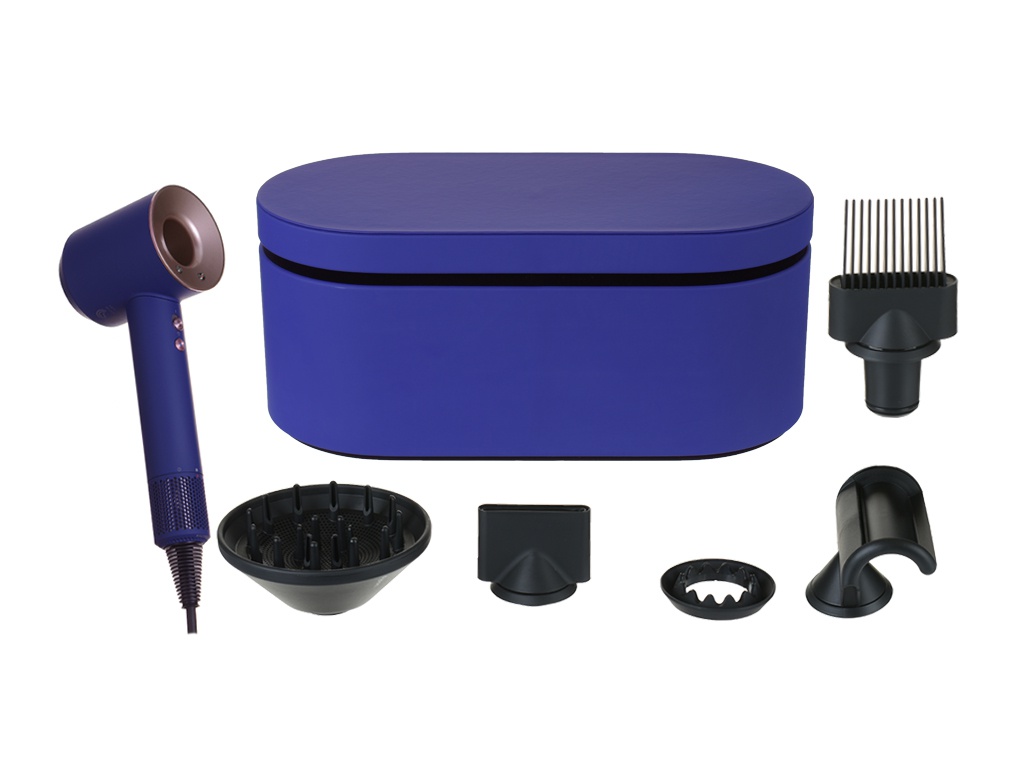 фен dyson supersonic hd07 gift edition il blue blush Фен Dyson Supersonic HD07 Blue Blush