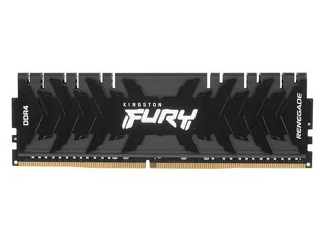 фото Модуль памяти kingston fury renegade black ddr4 dimm 3200mhz pc25600 cl16 - 32gb kf432c16rb/32