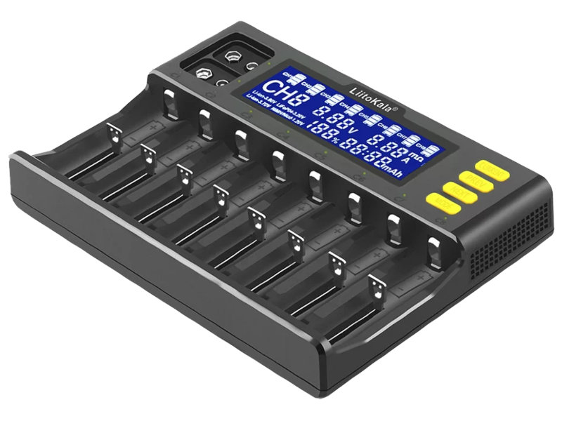 Зарядное устройство LiitoKala Lii-S8 3.7V NiMH 1.2V Li-FePO4 23145