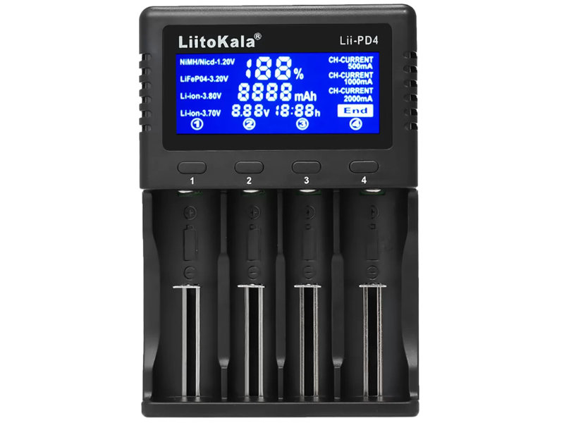 Зарядное устройство LiitoKala Lii-PD4 28001