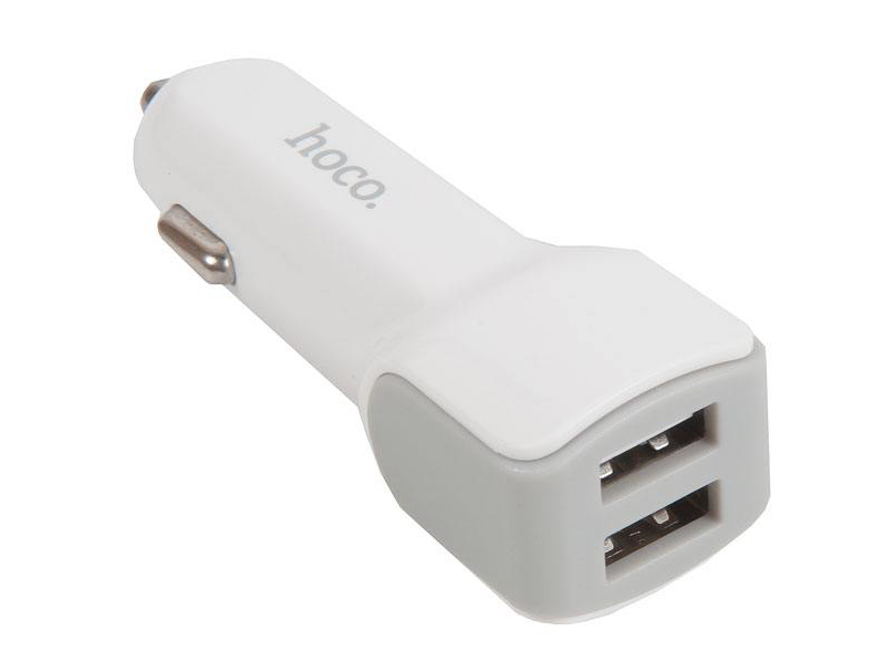 

Зарядное устройство Hoco Z23 Grand Style 2xUSB 2.4А White 6957531078005, Z23 Grand Style