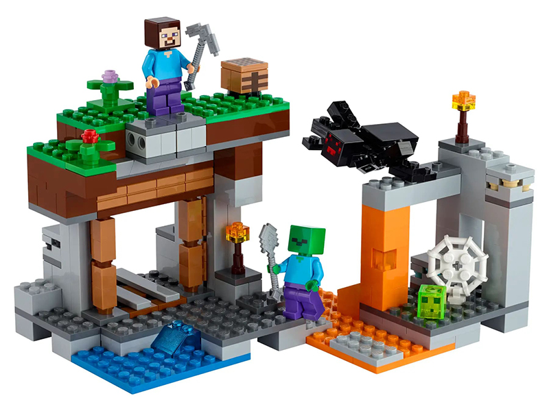 

Конструктор Lego Minecraft Заброшенная шахта 248 дет. 21166, Заброшенная шахта
