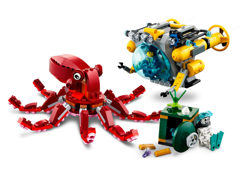 

Конструктор Lego Creator 3in1 Ищите затонувшие сокровища. 522 дет. 31130, Creator 3in1 Ищите затонувшие сокровища
