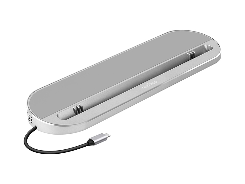 цена Хаб USB Rombica Type-C Falcon Grey TC-00256
