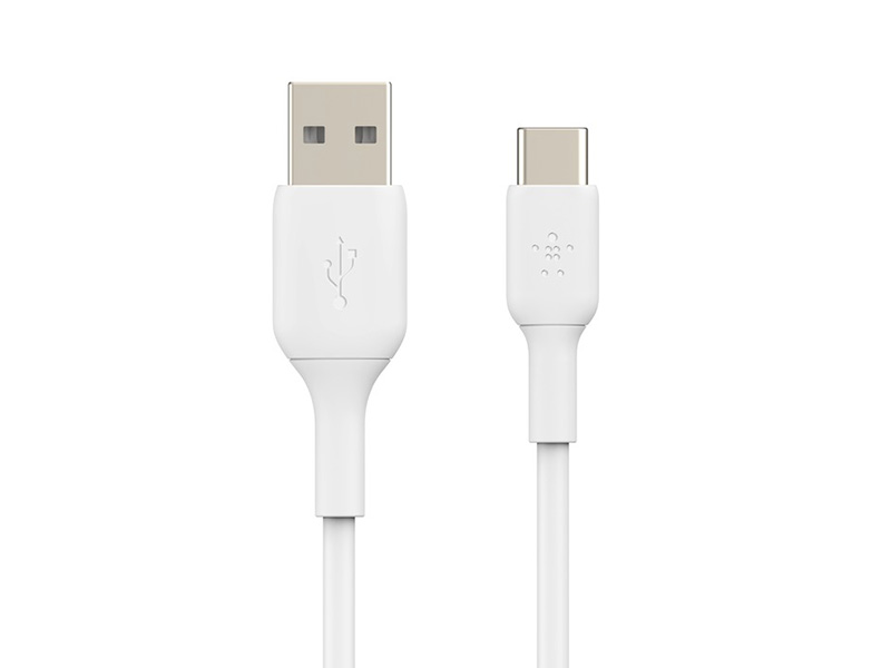  Belkin PVC USB-A - USB-C 1m White CAB001bt1MWH