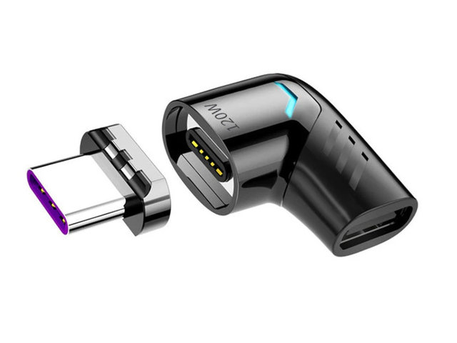 

Аксессуар Palmexx USB-C 120W Black PX/ADP-USBC-MGNT-BLK, PX/ADP-USBC-MGNT-BLK