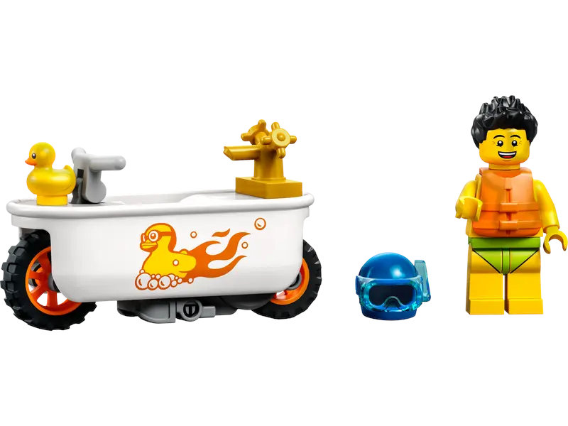 

Конструктор Lego City Bathtub Stunt Bike 14 дет. 60333, Bathtub Stunt Bike