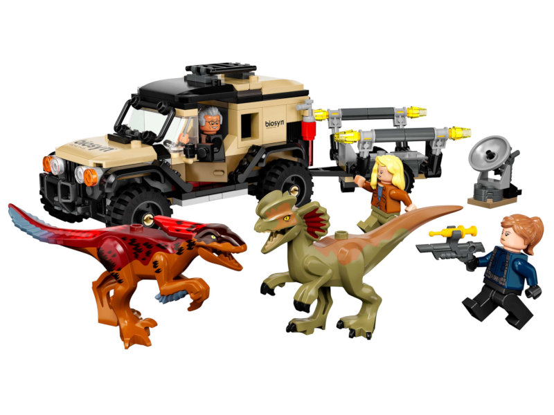 

Конструктор Lego Jurassic World Pyroraptor & Dilophosaurus Transport 254 дет. 76951, Pyroraptor