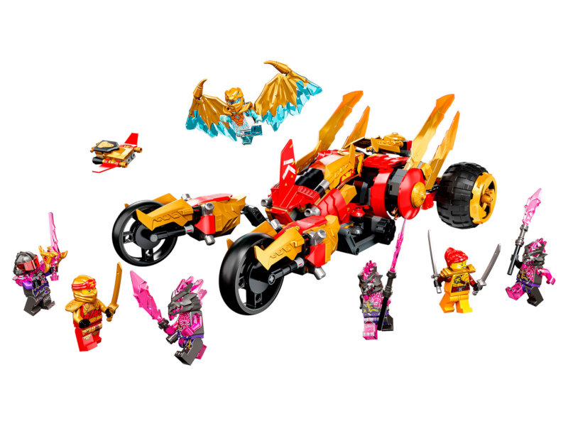  Lego Ninjago Kais Golden Dragon Raider 624 . 71773