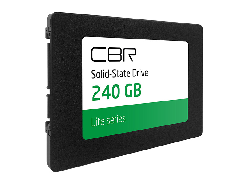 

Твердотельный накопитель CBR Lite 240Gb SSD-240GB-2.5-LT22, SSD-240GB-2.5-LT22