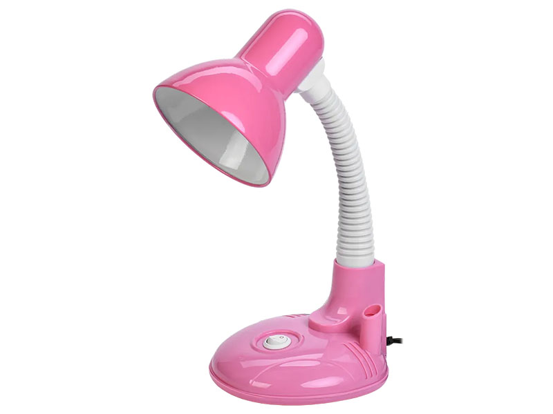 фото Настольная лампа iek 1005 pink lnnl5-1005-2-vv-40-k14